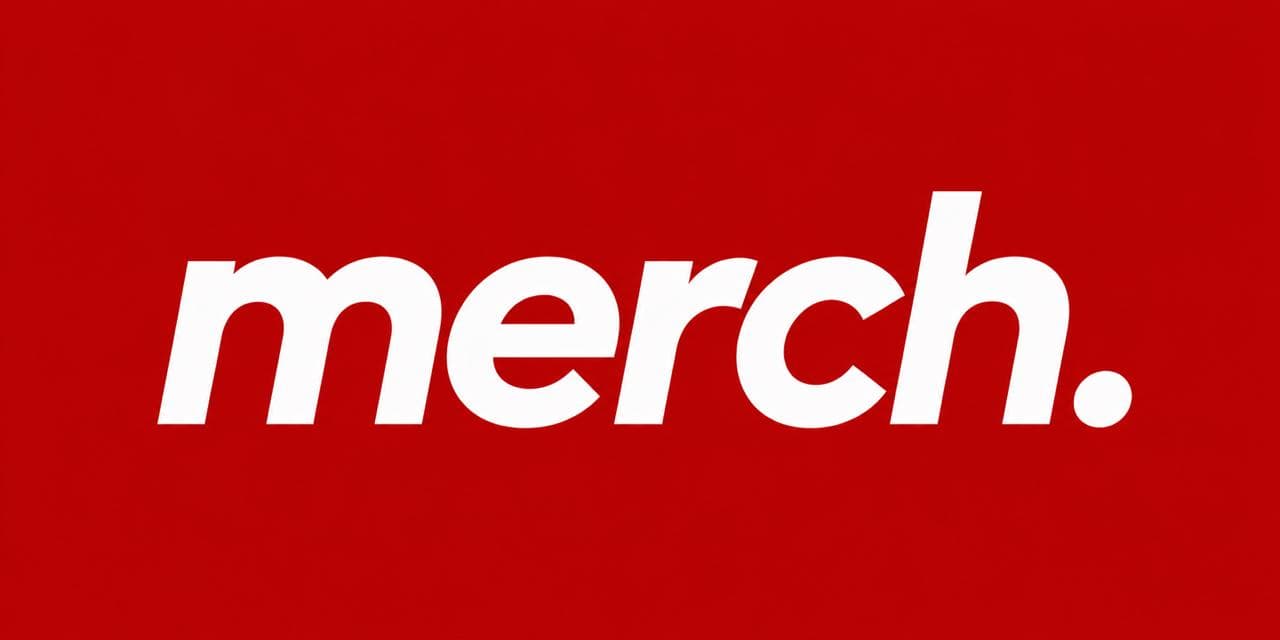 merch.